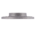 1 Inches Malleable Cast Iron Pipe Flange, Industrial Pipe Flanges for Threaded Black Pipes and Fittings 4 Pcs. 