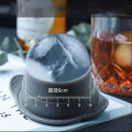 Silicone Ice Hockey Mold Large Round Ice Box with Lid Creative DIY Ice Maker Ice Cube Plastic Model for Kitchen Popesicle Mold. 