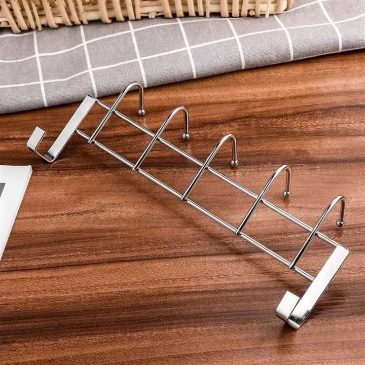 Kitchen%20Cabinet%20Door%20Hooks%20Multifunctional%20Hat%20Bag%20Towel%20Hanger%20over%20the%20door%20Hooks%20for%20Hanging%20Rack%20Bathroom%20Organizer%205%20hooks%20-%20Image%206