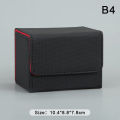 Trading Card Deck Box Durable Sturdy Card Storage Container Collectible Game Card Carrying Case Holds 80+ Or 100+ Cards. 