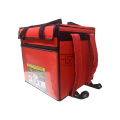 Medium Size Waterproof Insulated Food Delivery Bag for 14 Inch Pizza Thermal Backpack. 