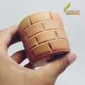 clay pots for succulents mini size very cute design | 2 pcs. 