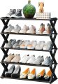 Multipurpose 4,5 and 6 Layer Plastic Shoe Rack for Home and Office Durable Non Breakable Shoe Organizer. 