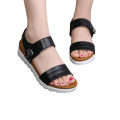 Korean Style Lady Summer Women Aged Flat Fashion Comfortable Ladies Shoes Wedge Sandals female women shoes. 