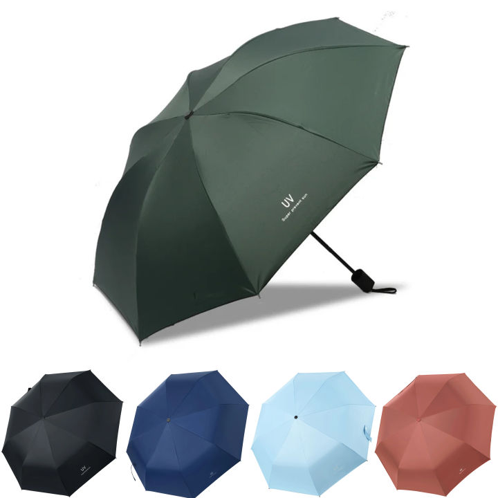 Foldable Cute ,Space Saver LIGHT WEIGHT TINY Sun Raining Dual use Small Folding Umbrella Rain Mini Pocket Boys & Girls UV Waterproof Portable Travel Umbrella -Multi Pattern Design