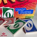 Uno Family Game 108 Cards Multi Color Pack of 108. 