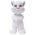 Talking Tom Cat Toy For Kids (White). 