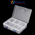 F-240 12 Cell Adjustable Double Layer Storage Box Tool Box for jewelry and Electronic Components Tool Box. 