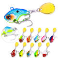 Superman Store* Luya Fake Bait Small Whirlwind VIB Rotating Sequin Metal Hard Bait 9g13g16g22g. 
