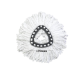For Vileda O-Cedar Swivel Triangular Mop Microfiber Cleaning Mop Cloth Mop Head Replacement Spare Parts. 