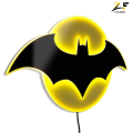 ZF Bat Wooden LED sign, Batman sign light, Bat led sign, Bat LED light Lamp, Comics neon sign, Superhero logo wall art, Batcave LED sign, Comics hero decor. 