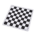 International Chess Mouse Pad Wear Resistant Tear Proof PU Leather Chess Board Easy To Clean for Computer. 