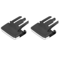 2X Front Left/Right Air Vent Outlet Tab Clips, AC Vent Adjustment Buckle Repair Kit for 2009-2013. 