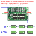 3S 60A Balanced & Enhanced BMS for 18650 Li-ion Battery charging Board  11.1V 12.6V 3s BMS by Electrica. 