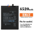 POCO F3 / Redmi K40 / K40 Pro Battery Replacement BM4Y Battery with 4420mAh _ Black. 