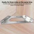 Right Angle Thickened Fixed Triangle Bracket Right Angle Bracket Fastener Chairs Bookshelves Doors Table Legs Tool Parts. 