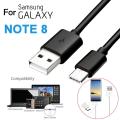 Original USB Type C Fast Charging cable-Data Cable For Samsung Galaxy S8 / S8 Plus/ note 8 / note9 & All Other Type c supported phones 2.1A 1.2m fast charging sync data wire. 