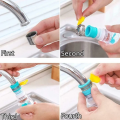 Fan faucet with clip 360 adjustable with Faucet filter, Faucet tap nozzle, Fan Faucet 360 Degree Water Saving Tap with Faucet splash head, Water-saving Device for Kitchen & Bathroom. 