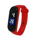 Waterproof Black Color. Water proof M3 Touch Led Bracelet Digital Watch Band. 