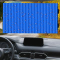 Sun Protection Car Window Shades Perforation-Free Rolling Curtain for Baby and Adults. 