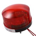 AC 220V Industrial LED Flash Strobe Light Accident Warning Lamp Red LTE-5061 De. 