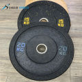 Rubber Coated Bumper Weight Plate Pair. 