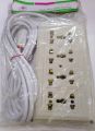 Extension Board with 8 Sockets (4 simple + 4 universal sockets) with 3 meters long Copper wire. 