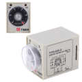 Timer Switch AH3-3 Time Relay Adjustable Delay AC 220V for Automatic Control System. 