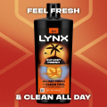 Lynx XXL Body Wash Multipack Sunset Fresh 3-in-1 Men's Shower Gel for Hair, Face & Body 12H Sweat and Odour Protection Energising Mango and Mandarin Scent 700ml. 