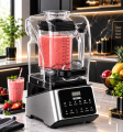 BOMA Commercial Blender with Soundproof Cover | Smoothie and Juice Maker. 