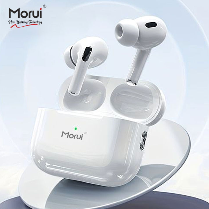 Morui Airpods Pro 2 A6 Wireless Earbuds Gaming earbuds Pro 2 With ENC Noise Reduction For