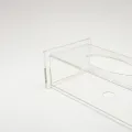 High Quality Acrylic Tissue box holder Modern Design Shape Rectangular For Best Your kitchen And Dining. 