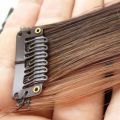 Wig Fixing Clip Multi-functional Hair Extension Clips Set of 20 32mm with Rubber Tips 7-teeth for Women's Hairpieces Wigs Diy Hairstyles 7 Teeth Hair Extension Clip. 