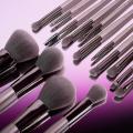 BH Lavish Cosmetics 15 pcs Elegance - 15 Pcs Brush Set with Pouch. 