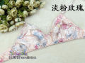 Pure Silk Bra Double Faced Silk Wireless Ultrathin 100% Mulberry Silk Print Bras 34/75-42/95ab. 