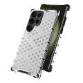 HOCE Honeycomb Clear Phone Cases For Samsung Galaxy S25 Edge S24 S23 S22 S21 Note 20 Ultra Plus S21 FE Case Frosted Armor Shockproof Soft Cover. 