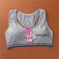 Girls Training Tops 100% Cotton Size F 8-16 years Girl Grey Color. 