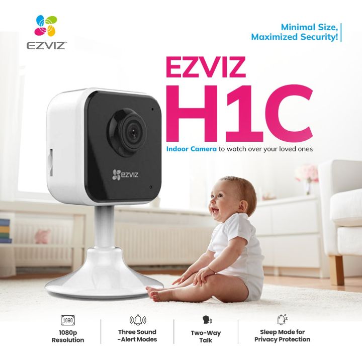 EZVIZ H1C 1080P FHD Smart Home Wi-Fi Security Camera