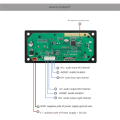 LCD Screen Display Mp3 Decoder Board Bluetooth Module DIY Products Car Audio Spare Parts Audio Amplifier Board. 