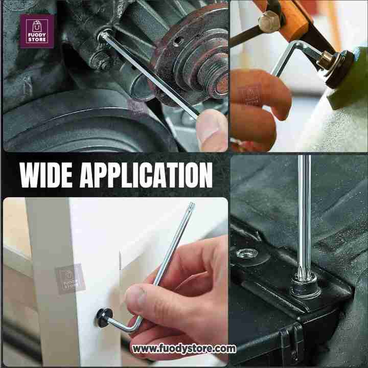 Mini Hex keys set | Portable Wrench Keychain Set – 8-Piece Alloy Steel ...