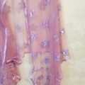 Pink color embroidered fancy dupatta in net stuff by AAIMAs. 