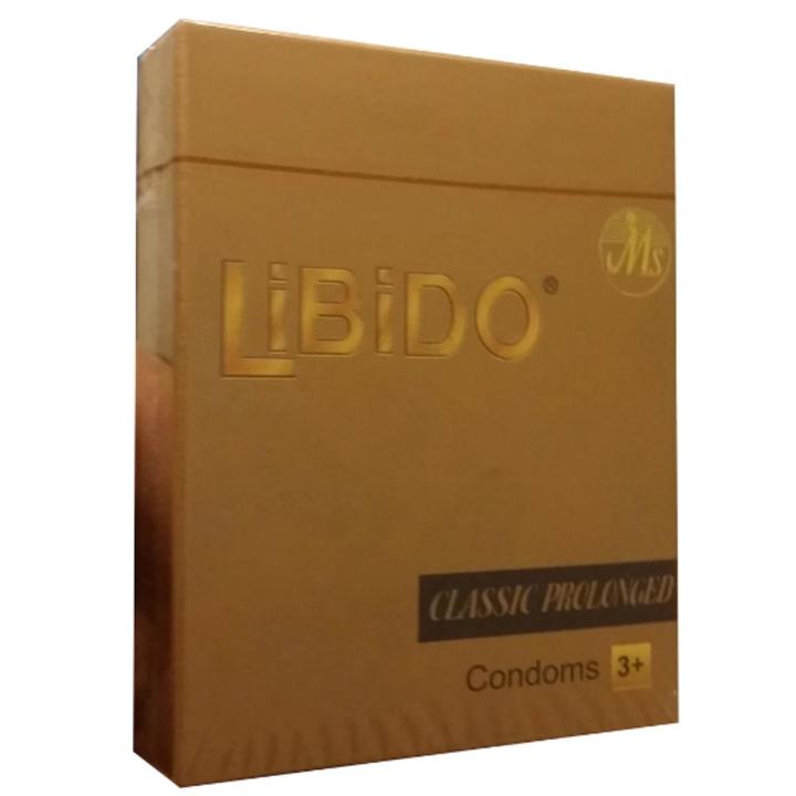 LIBIDO CONDOMS USA CLASSIC PROLONGED - 12s