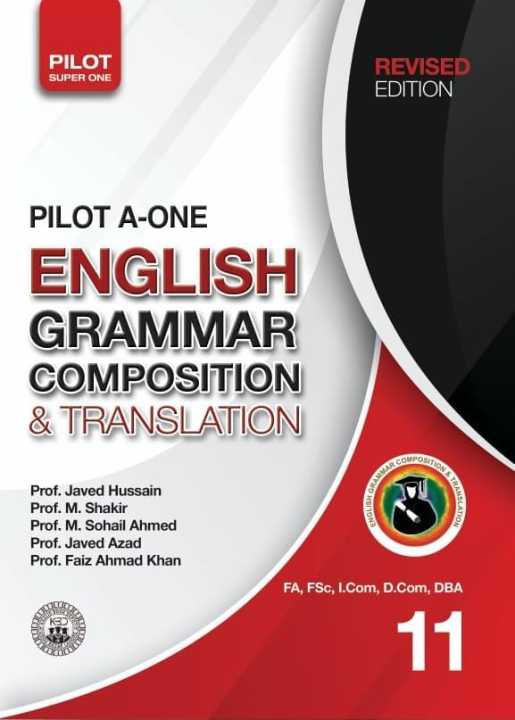 Pilot Super One English Grammar & Composition Class 11