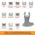 6 PCS Oscillating Multi Tool Diamond Blades Oscillating Tool Blades for Grout Mortar Concrete Masonry Removal Saw Blades. 