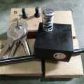 100% secure Motorcycle Side Lock (No need to welding), Black color L key Lock, Bike Push lock, Anti theft Handle Lock, Lahori Lock, Bike unbreakable Lock. 