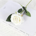 Red color Artificial flowers bouquet High-quality /faux flowers Silk material Red silk rose flower Bouquet arrangement Rose flower design Wedding home table decoration for Wedding decoration Home. 
