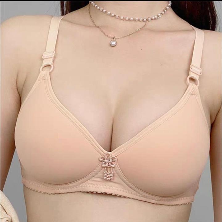 Women Adjustable Straps Wire Free Cotton Soft Foam Padded Bras Back Closure Big Size bra for women and girls Cup Size B C D Size 36 To 50 (we can send any color)