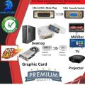 Brand New Dvi To Vga 24+5 Premium Quality Connector. 