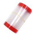 Door Hinge Protector Cover-1 x Door seam protection strip-Transparent & Red. 