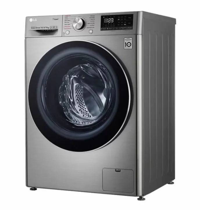 LG 10.5kg/7Kg | Front Load Washer/Dryer | AI DD™ | Steam™ | ThinQ ...